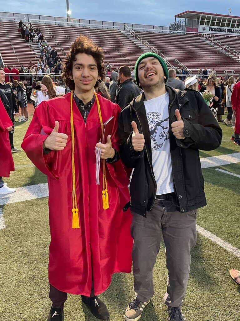 Janet's Sons Michael & Matthew