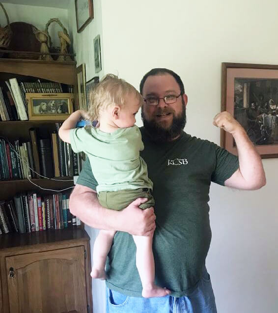 Drew and Jameson (nephew)