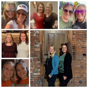 Michanna Holbrook and Courtney Gill